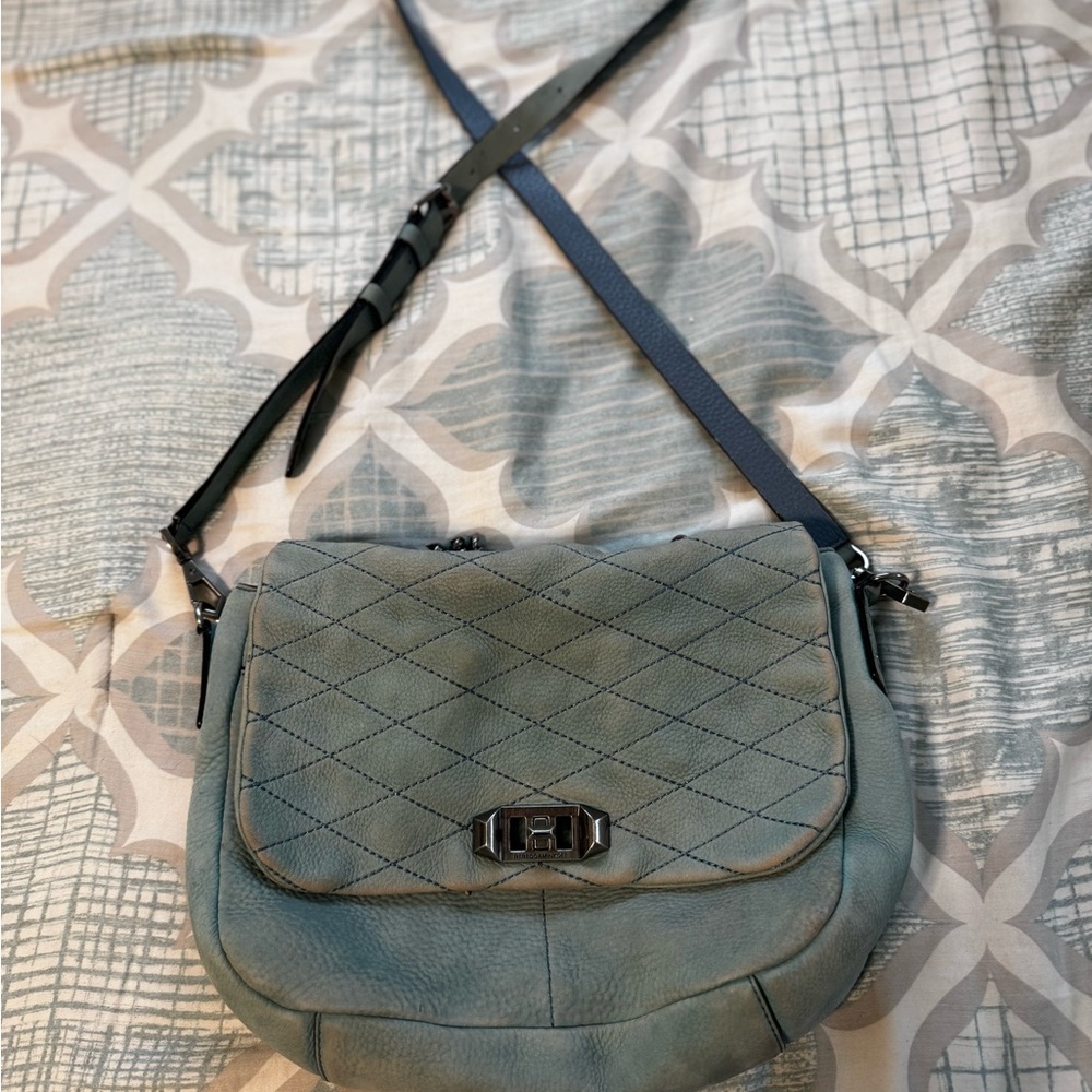Rebecca Minkoff Quilted Crossbody Bag - Gray